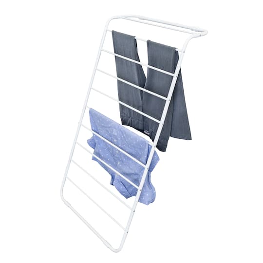 Honey Can Do White Leaning Clothes Drying Rack - Main Image